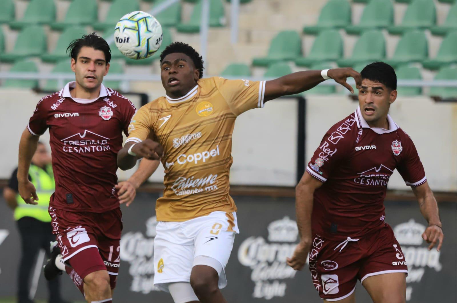 Dorados regresa a Sinaloa para rescatar empate ante Mineros en Liga de Expansión.