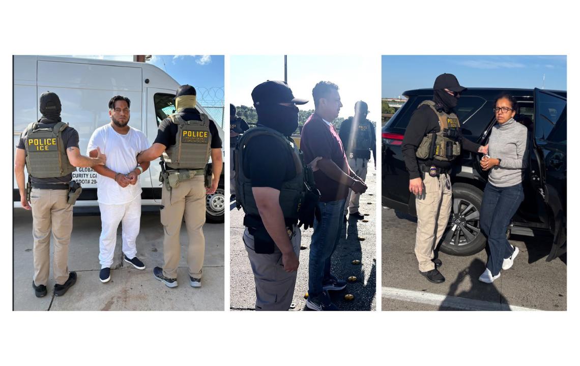 Tres personas fueron devueltas por Estados Unidos a México, las cuales eran buscadas por diferentes delitos.